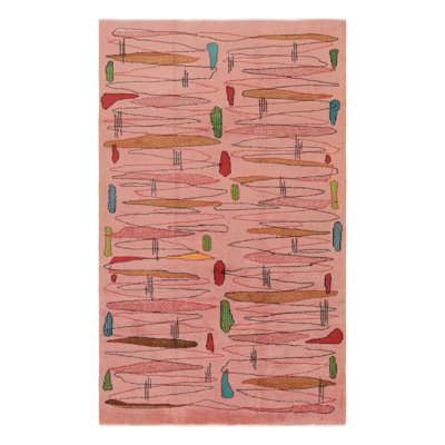 One-of-a-Kind 5'x8'4” Hand Knotted Area Rug