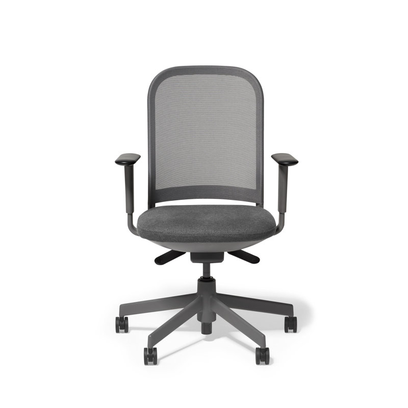 Maxwell Task Chair, Charcoal, Charcoal