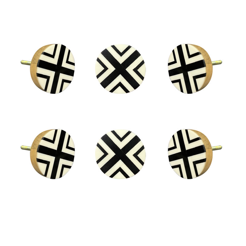 Boutons en bois de 1,5 po de diamètre