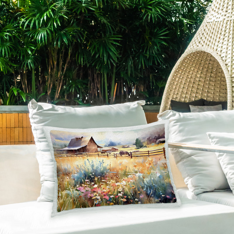 Outdoor Throw Pillow