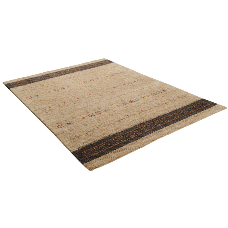 Shahid Wool Hand Woven Area Rug, Rectangle 190 x 290cm