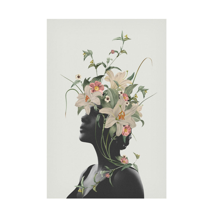 Trademark Art Lily Flower On Canvas Print | Wayfair
