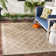 Herefordshire Brown/Bone Indoor/Outdoor Rug