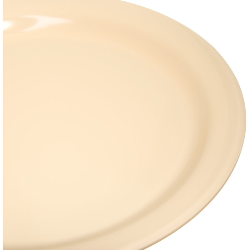 Assiette plate en mélamine 9 po Dallas Ware®, Brun clair