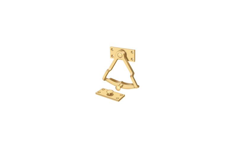 Latch/Catch/Bolt, PVD Polished Brass