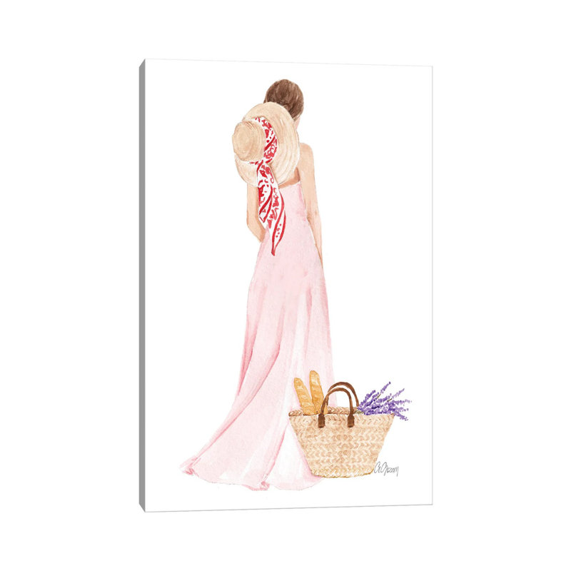 Provence by Style Of Brush - Wrapped Canvas Gallery-Wrapped Canvas Giclée, 66.04cm H x 45.72cm W