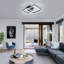 Square 52Cm 2-Light LED Flush Mount