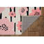Tapis ivoire et rose Joris-671187778