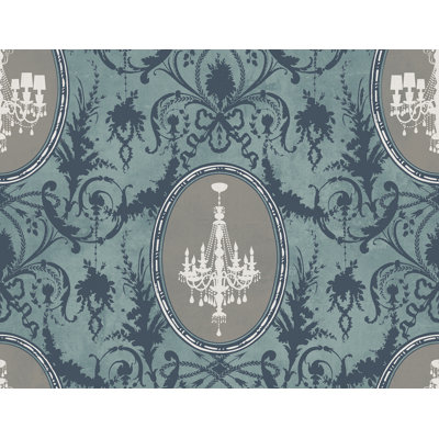  Papier peint style lustre encre parchemin Designs Parchment & Metallic