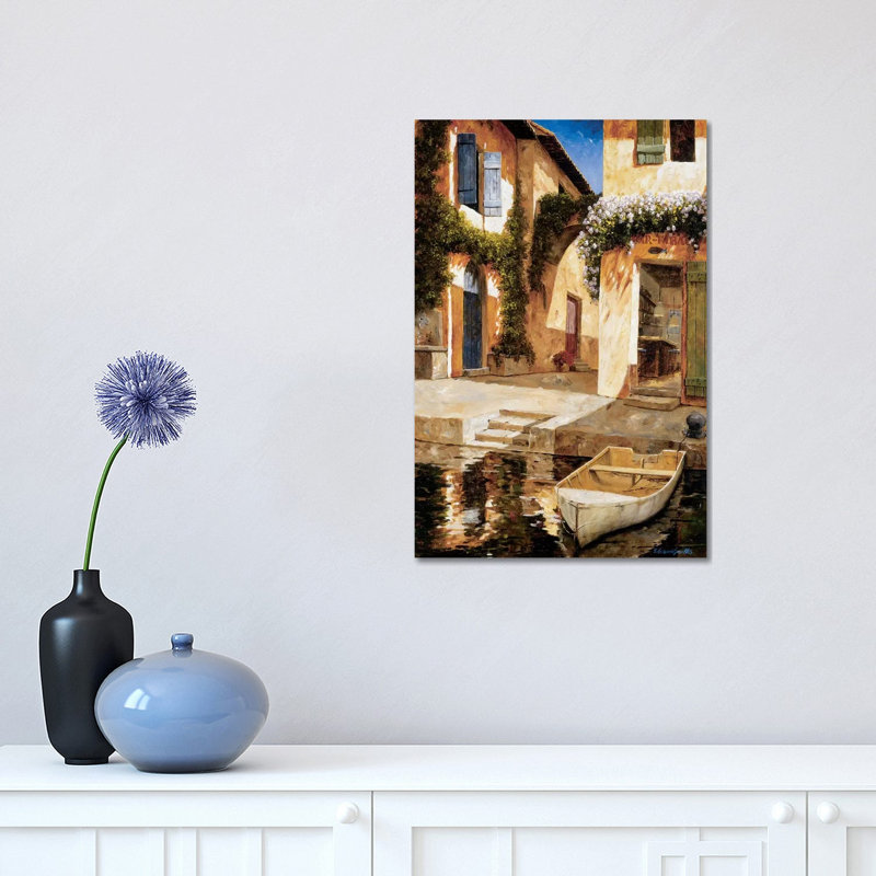 Lunchtime by Gilles Archambault - Wrapped Canvas Painting, 30.48 cm H x 45.72 cm W