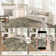 Machine Washable Rug Oriental Vintage Non-Slip Low Pile Rubber Backing Area Rug for Living Room Bedroom Kitchen Dining Room
