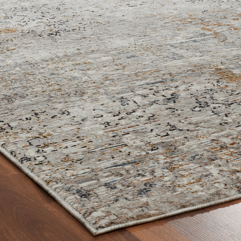 Hemingford Area Rug in Gray, Runner 2'6" x 12', Gray