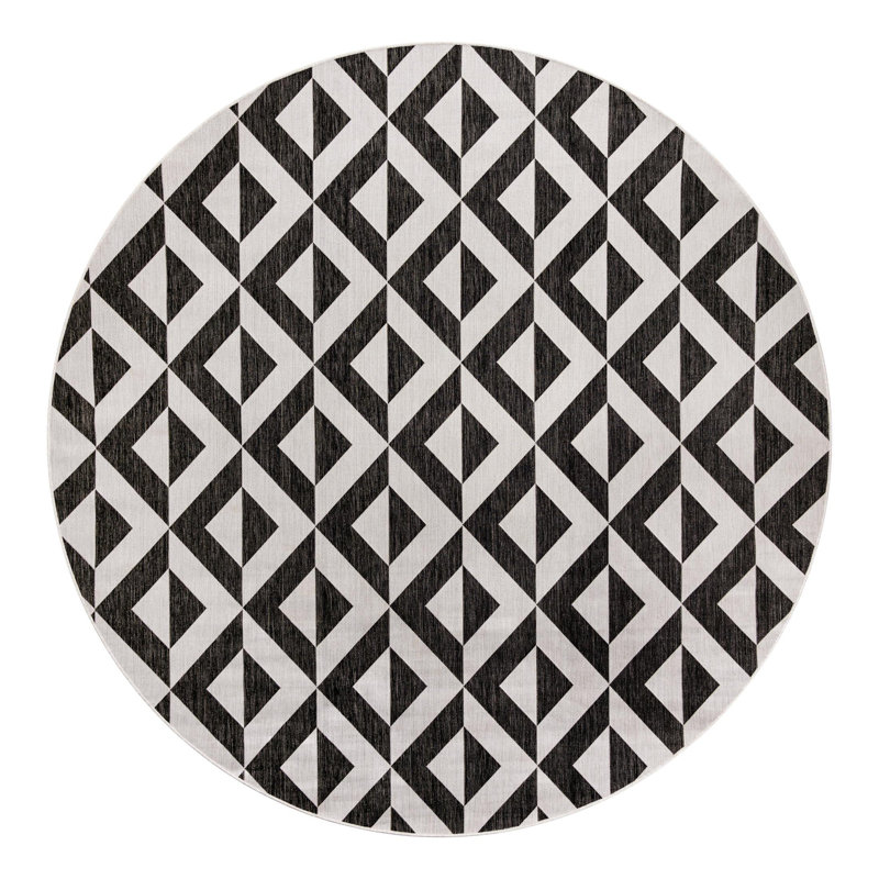 Tapis intérieur / extérieur Jill Zarin Napa, Rond 10pi