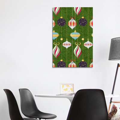 Sparkle All the Way I 1 Piece Wrapped Canvas Wall Art