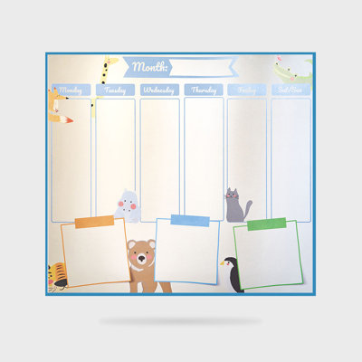 Magnetic Metal Dry Erase Board