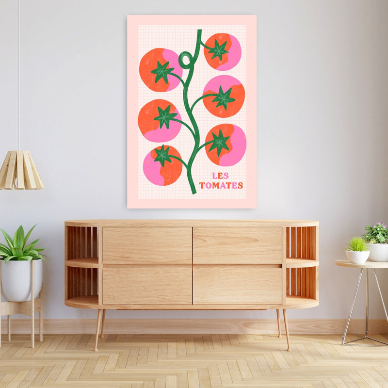Art mural Les Tomates, H 48 po x l 32 po