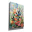 "Epic Graffiti" Pastel Wildflowers "par Brook Page, art mural sur toile, 26 po x 40 po