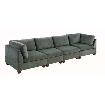 Ensemble modulaire - 4 pièces en gris