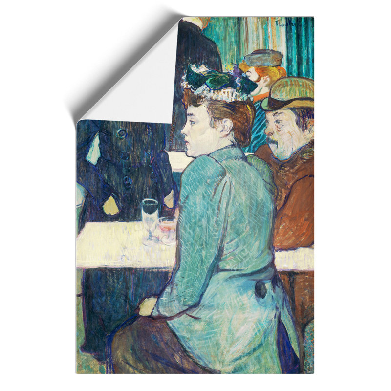 Moulin de La Galette by Henri de Toulouse Lautrec - Frameless Print, 30cm H x 21cm W x 0.1cm D
