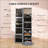 Robust Mirror,360° Swivel Full-Length Mirror,With Storage Shelves
