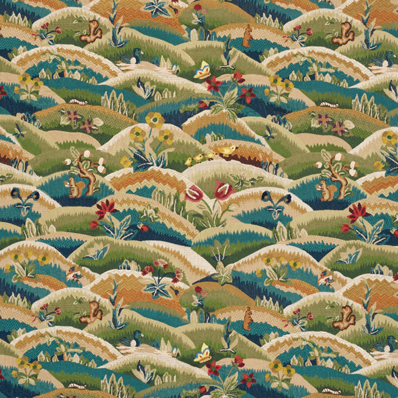 Tissu brodé Gerry