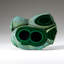 Genuine Polished Malachite Stalactite Slice (159.4 grams)