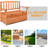 McLaglen Manufactured Wood Wood Outdoor Bench