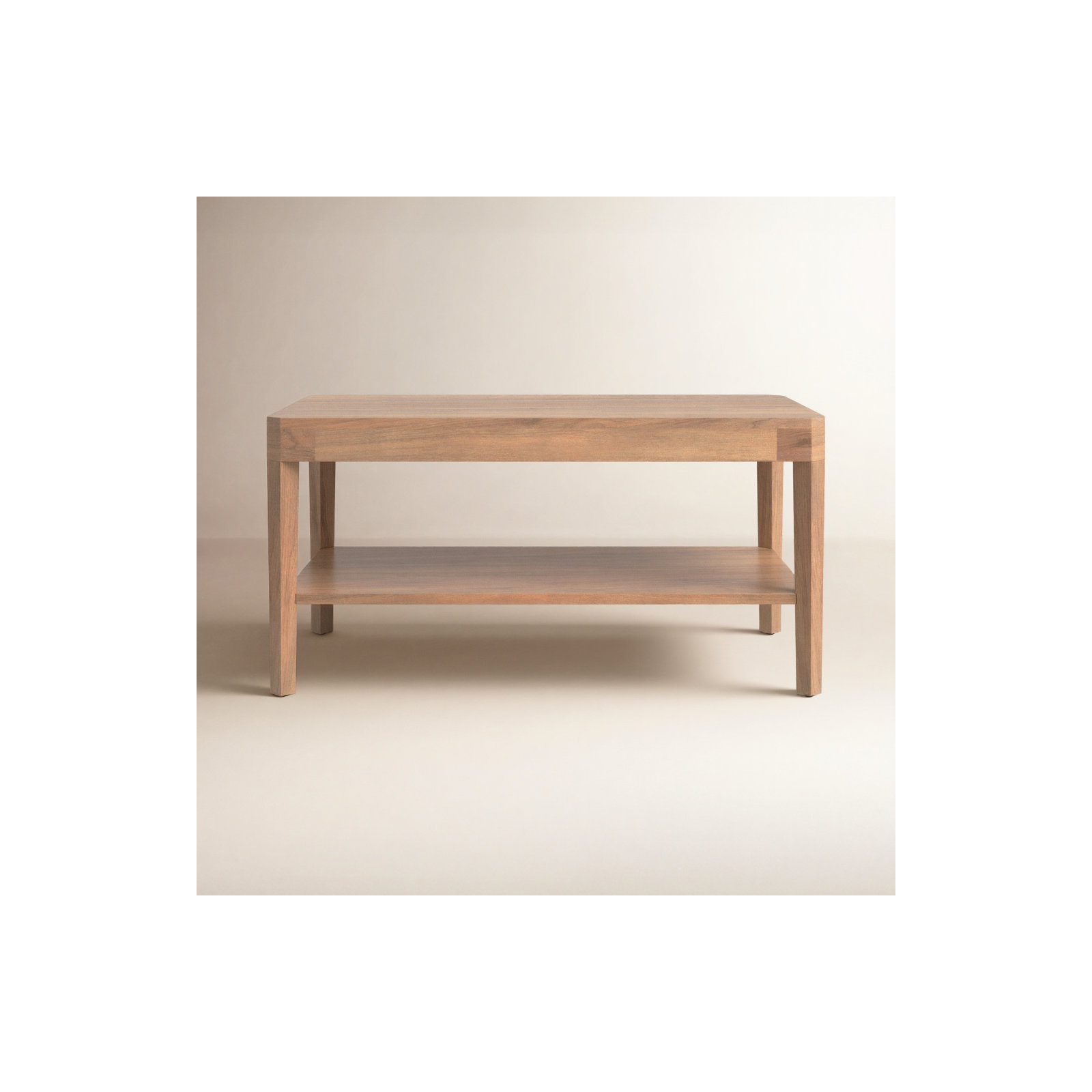 Ardentown Solid Wood Single Coffee Table, Natural