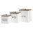 Metal Canister - Set of 3