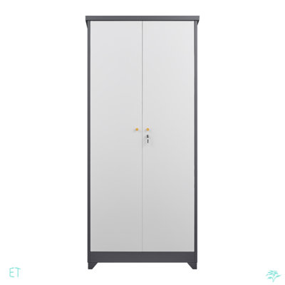 Armoire de rangement d'extérieur imperméable, armoire de rangement avec tablettes, armoire de rangement de jardin verticale et armoire de rangement d'extérieur résistante aux intempéries pour l'extérieur