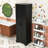 Bathroom Storage Cabinet with 4 Adjustable Shelves and 2 Doors-1133961424