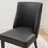 Astrid Side Chair in Black Faux Leather (Set of 2)-114814509-123801228