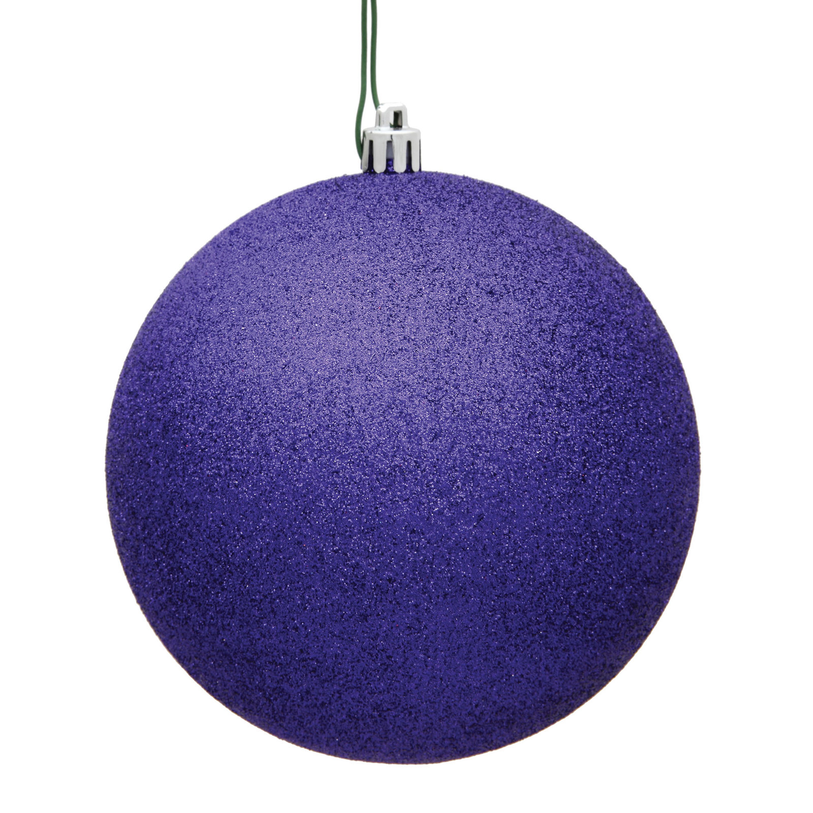 Holiday Décor Ball Ornament, 2.75" H x 2.75" W x 2.75" D, Purple