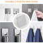 Porte-serviettes de salle de bain simple réglable 2 pièces, porte-serviettes de salle de bain en acier inoxydable Sus304 inclus 2 * crochets