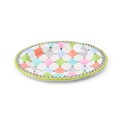 Palm Springs Melamine Salad Plates