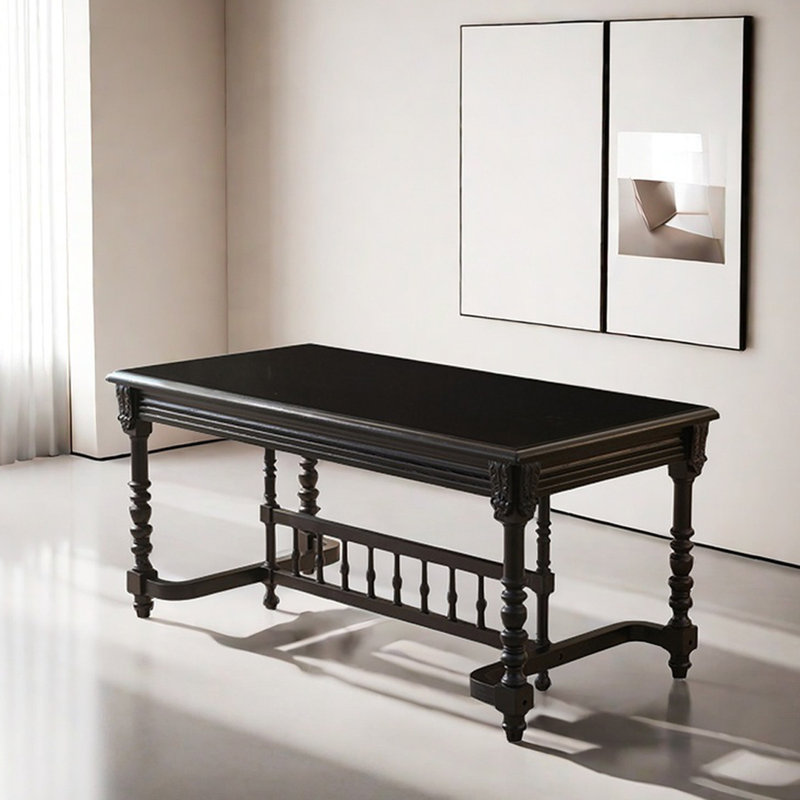 Annaya, 29.92"H x 78.74"L x 27.55"W, Black