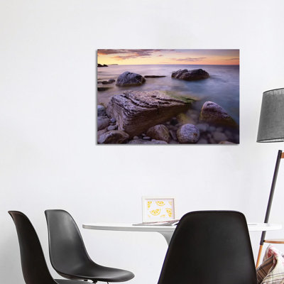Coastal Rocks, Bruce Peninsula National Park, Ontario, Canada by Tim Fitzharris - Wrapped Canvas Print