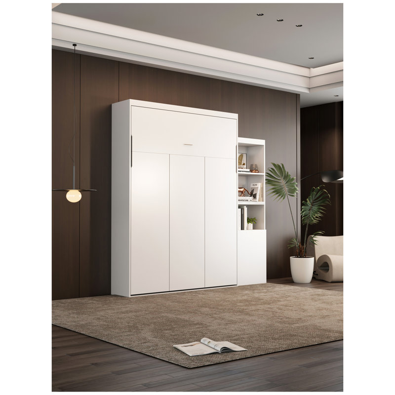 Lit escamotable vertical avec table et tablette Morden Deisgn