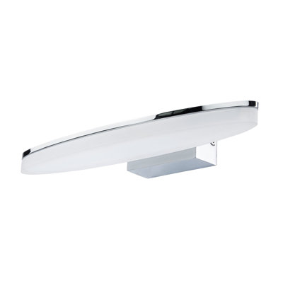 Connell Chrome LED Armed Sconce