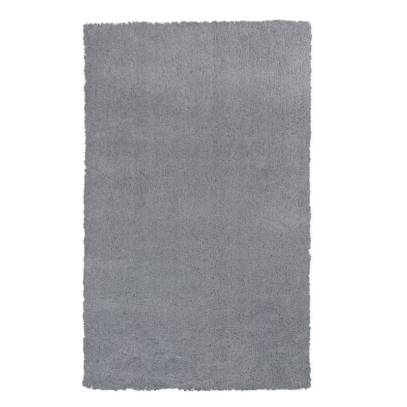 Tapis gris à poils longs Simoes