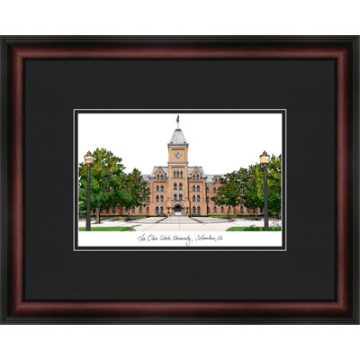 NCAA Ohio State Buckeyes Academic Lithograph Picture Frame