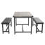 Table de salle à manger avec banc-1689653340