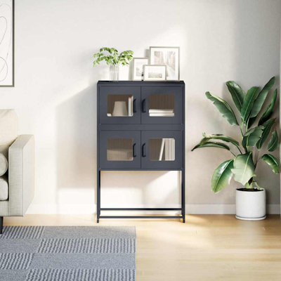 Highboard 68X39x107 Cm Steel