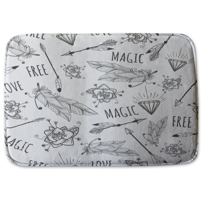 Penson Memory Foam Non-Slip Bath Mat
