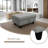 Parsifal Upholstered Ottoman-564611311