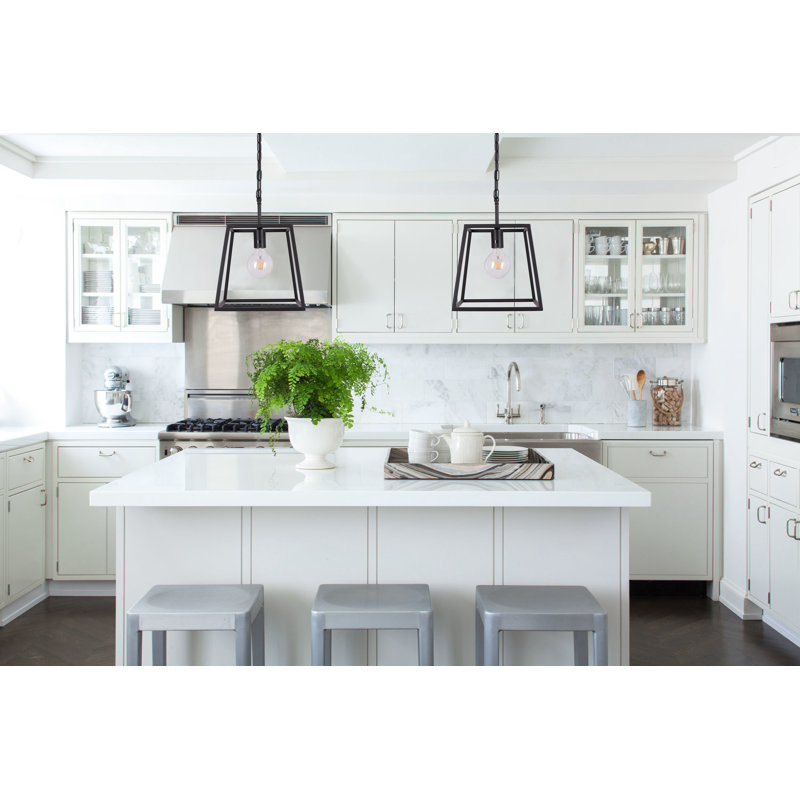 Jonquel 1 - Light Matte Black Single Pendant