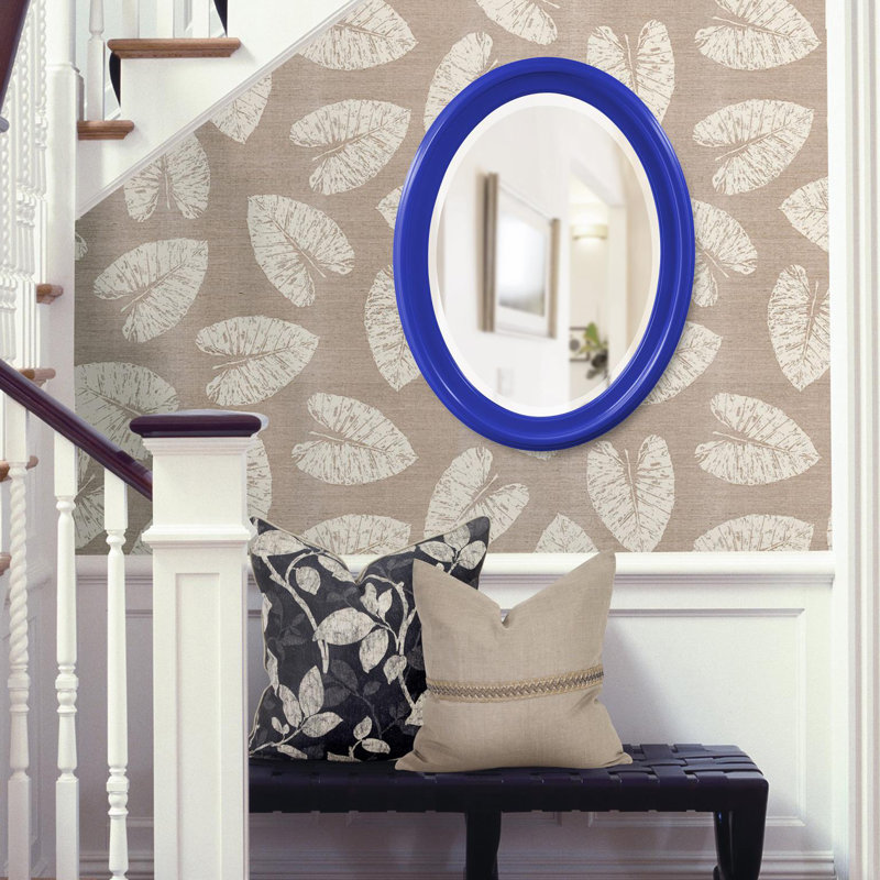 Miroir mural Borna, Bleu royal