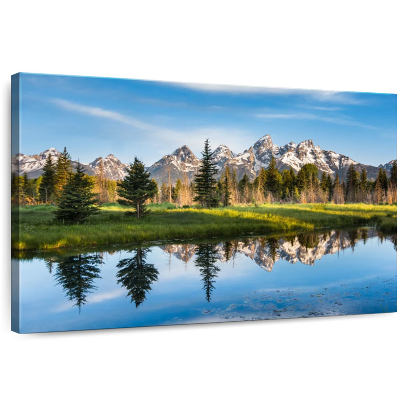 Paysage Alvord Grand Tetons, H 8 po x l 12 po