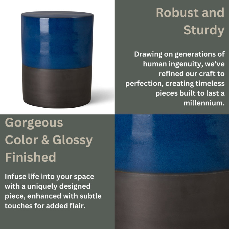 Stool/Table Garden Stool, Blue