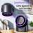 Desk Fan, Rechargeable Portable Fan With 90 ° Rotate Head, LED Digital Power Display&5-Speed Wind Adjustment Function, Ultra Quiet Small Fan For Home, Kitchen,Travel, Camping, Bedroom, Office(Base)